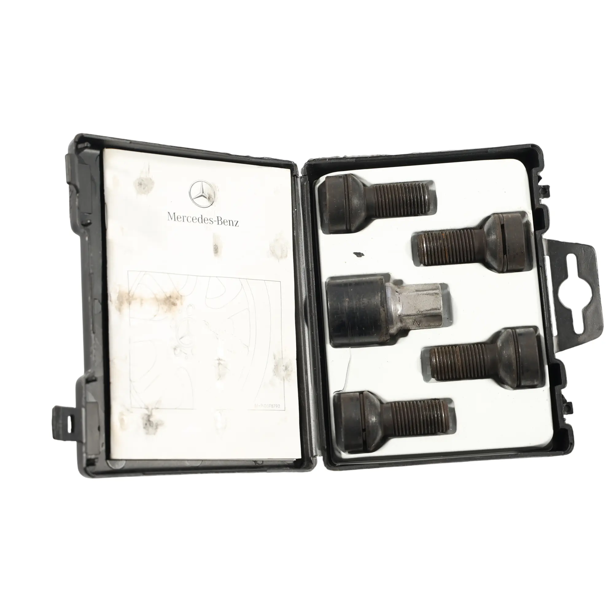 Mercedes W176 W204 W205 Śruby Zabezpieczające Koła Zestaw A0019901607