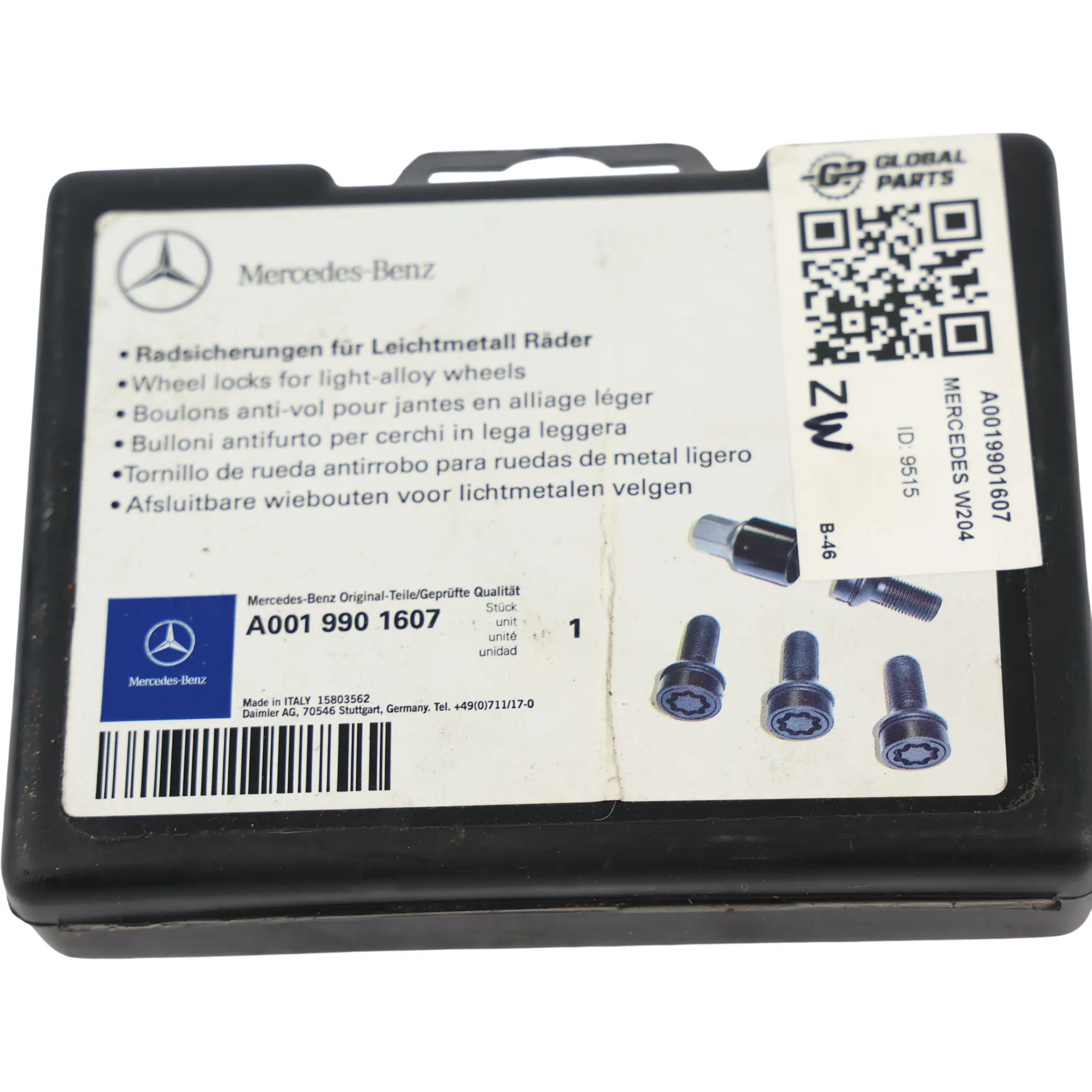 Mercedes W176 W204 W205 Komplet Śrub B66470155