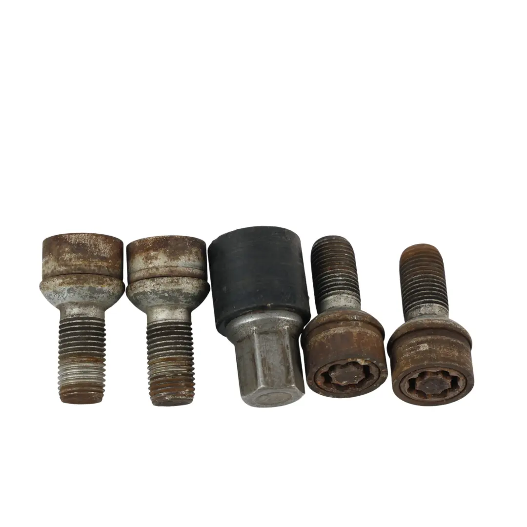Bolts Front Rear Box Set B66470155 to Mercedes W176 W204 W205 W212 Wheel with Part number A0019901607 Mercedes W176 W204 W205 W212 Wheel Bolts Front Rear Box Set B66470155 - SKU A0019901607 - Part number A0019901607