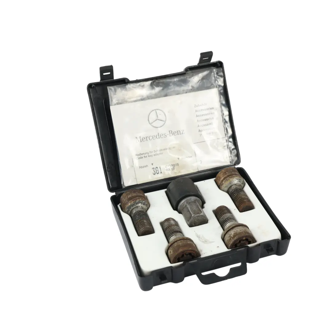 Mercedes W176 W204 W205 W212 Radschrauben Hinten Vorne Box Set - SKU A0019901607 - Teilenummer A0019901607
