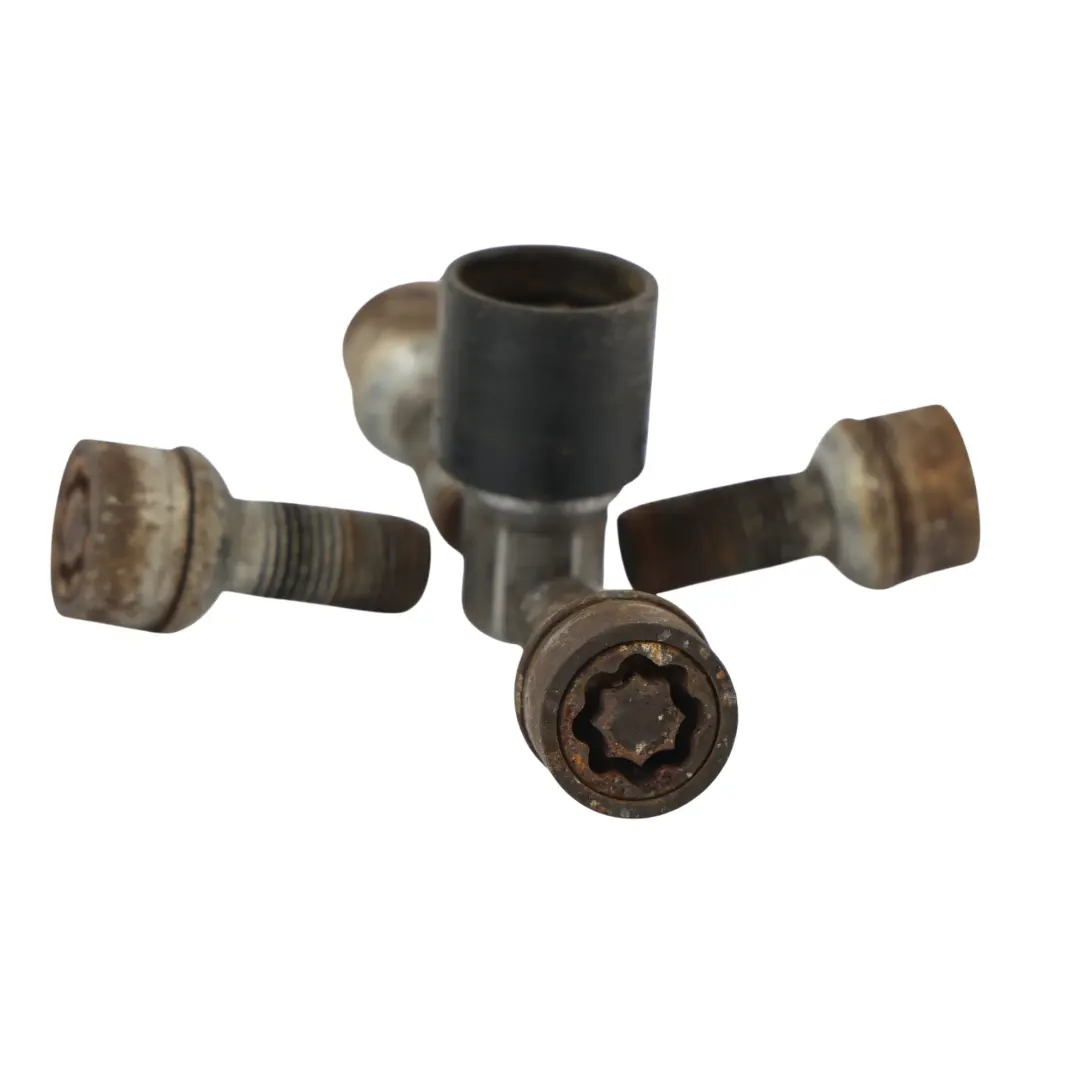 Mercedes W176 W204 W205 Pernos de rueda trasera delantera Caja Set - SKU A0019901607 - Número de pieza A0019901607