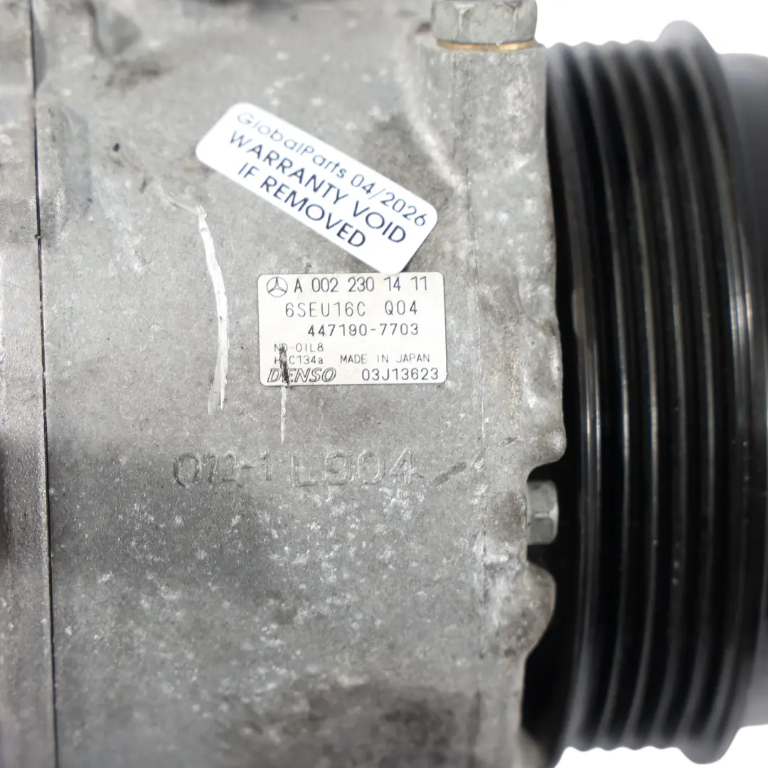 Mercedes W169 W245 OM640 A/C Klimaanlage Kompressor Pumpe - SKU A0022301411-1 - Teilenummer A0022301411