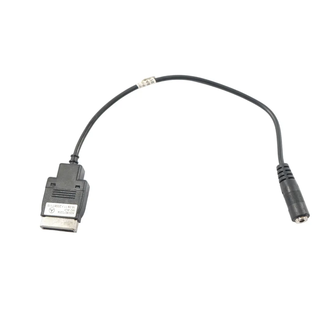W207 Câble Interface Média AUX M12 pour Mercedes à propos du numéro de pièce A0028272204 Mercedes W207 Câble Interface Média AUX M12 - SKU A0028272204 - Numéro de pièce A0028272204