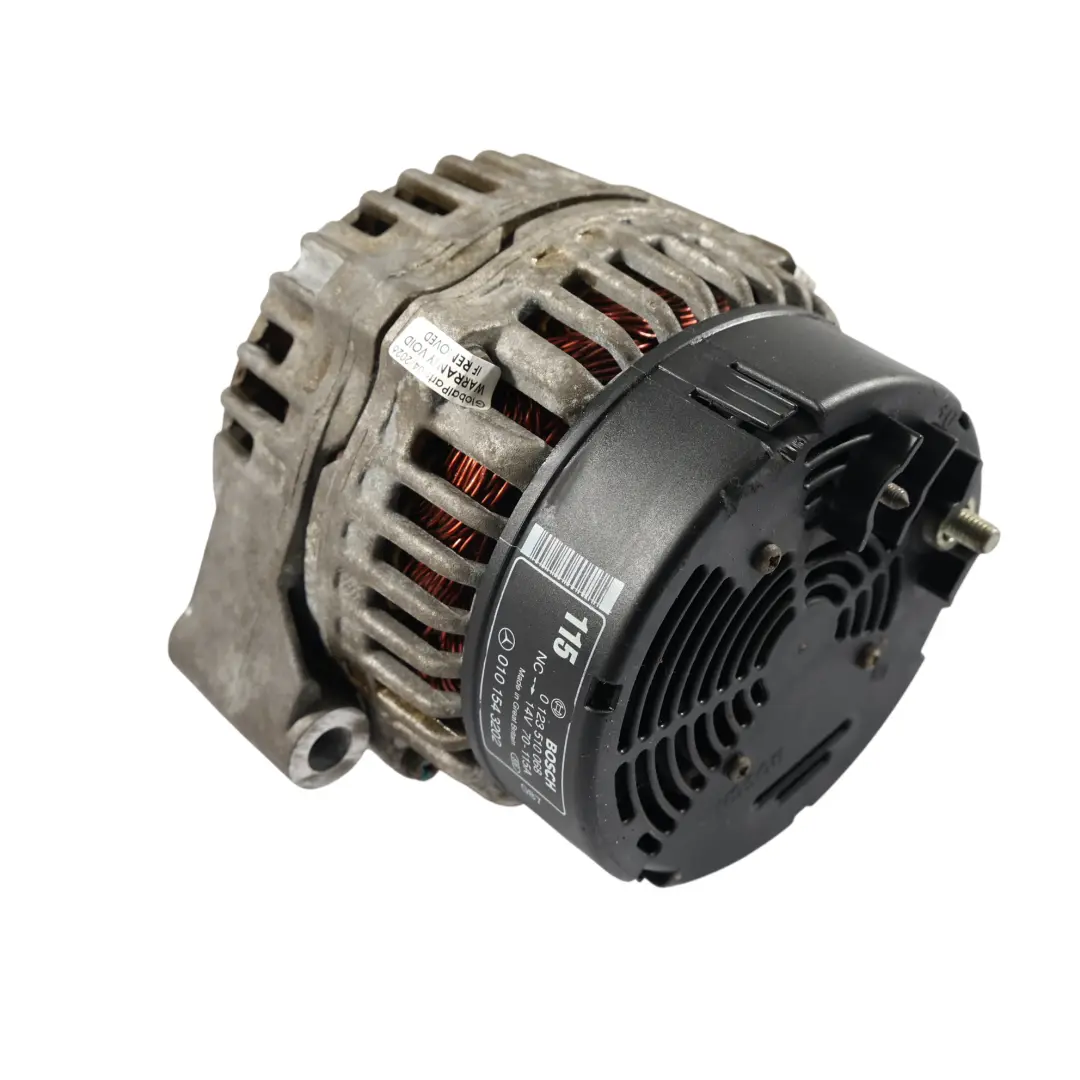 Mercedes W202 W208 R129 Alternateur 14V 115A 0101543202 0123510068 - SKU A0101543202 - Numéro de pièce A0101543202