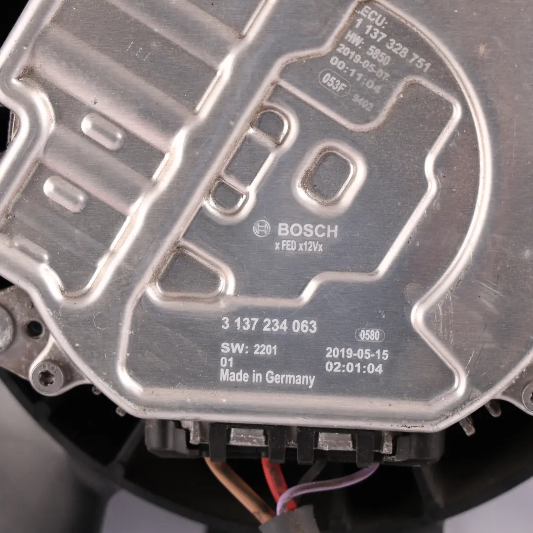 Mercedes C205 OM654 Radiator Blower Fan Engine Cooling Motor Unit - SKU A0999067800-2 - Part number A0999067800