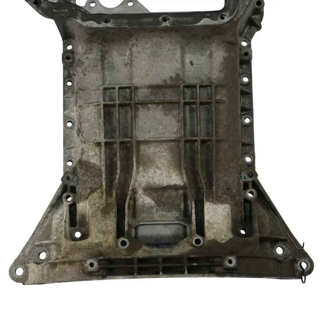 M112 Petrol Engine Oil Sump Pan Tray to Mercedes W220 with Part number A1120140702 Mercedes W220 M112 Petrol Engine Oil Sump Pan Tray - SKU A1120140702 - Part number A1120140702