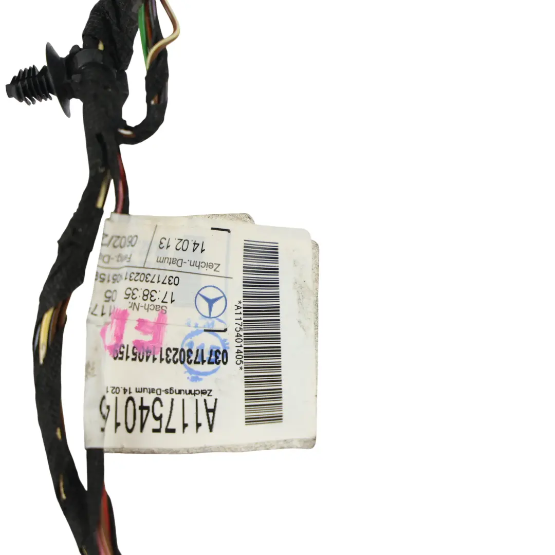 Cablaggio Porta Anteriore Lato Guida per Mercedes C117 con numero di parte A1175401405 Mercedes C117 Cablaggio Porta Anteriore Lato Guida - SKU A1175401405 - Numero di parte A1175401405