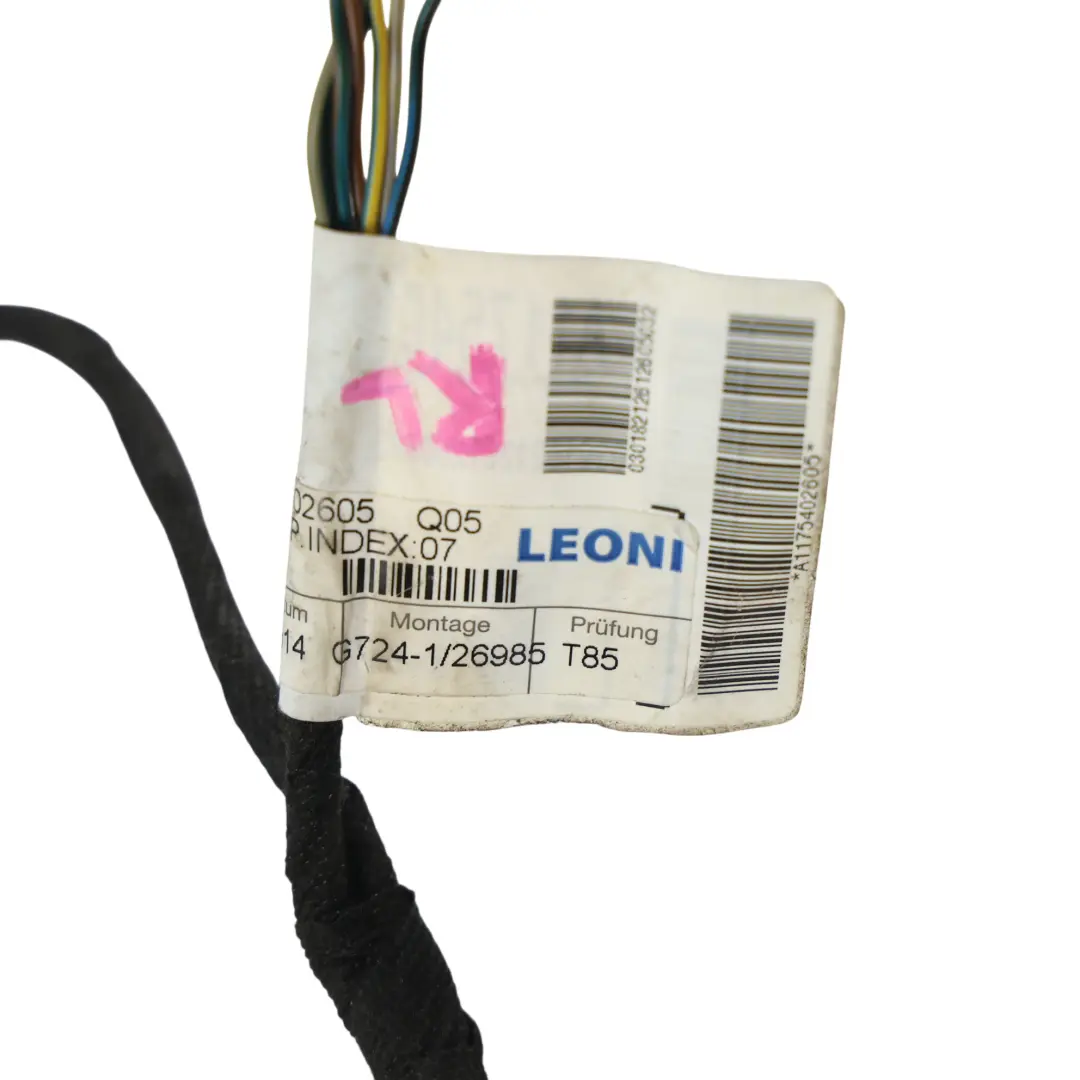 Mercedes C117 Faisceau Câblage Porte Arrière Gauche - SKU A1175402605 - Numéro de pièce A1175402605