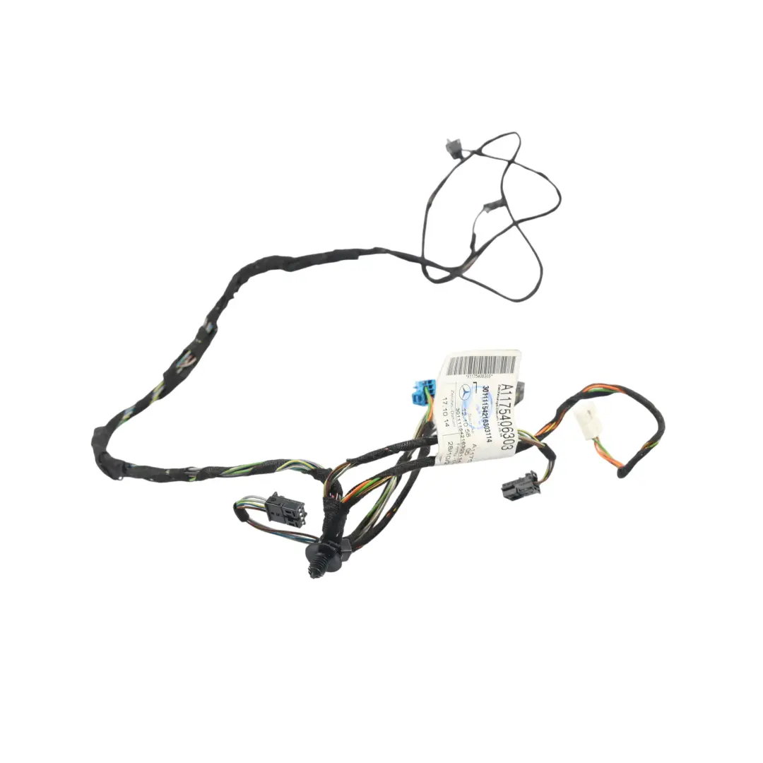 Mercedes C117 Door Wiring Harness Cable Front Passenger's Side N/S - SKU A1175406303 - Part number A1175406303