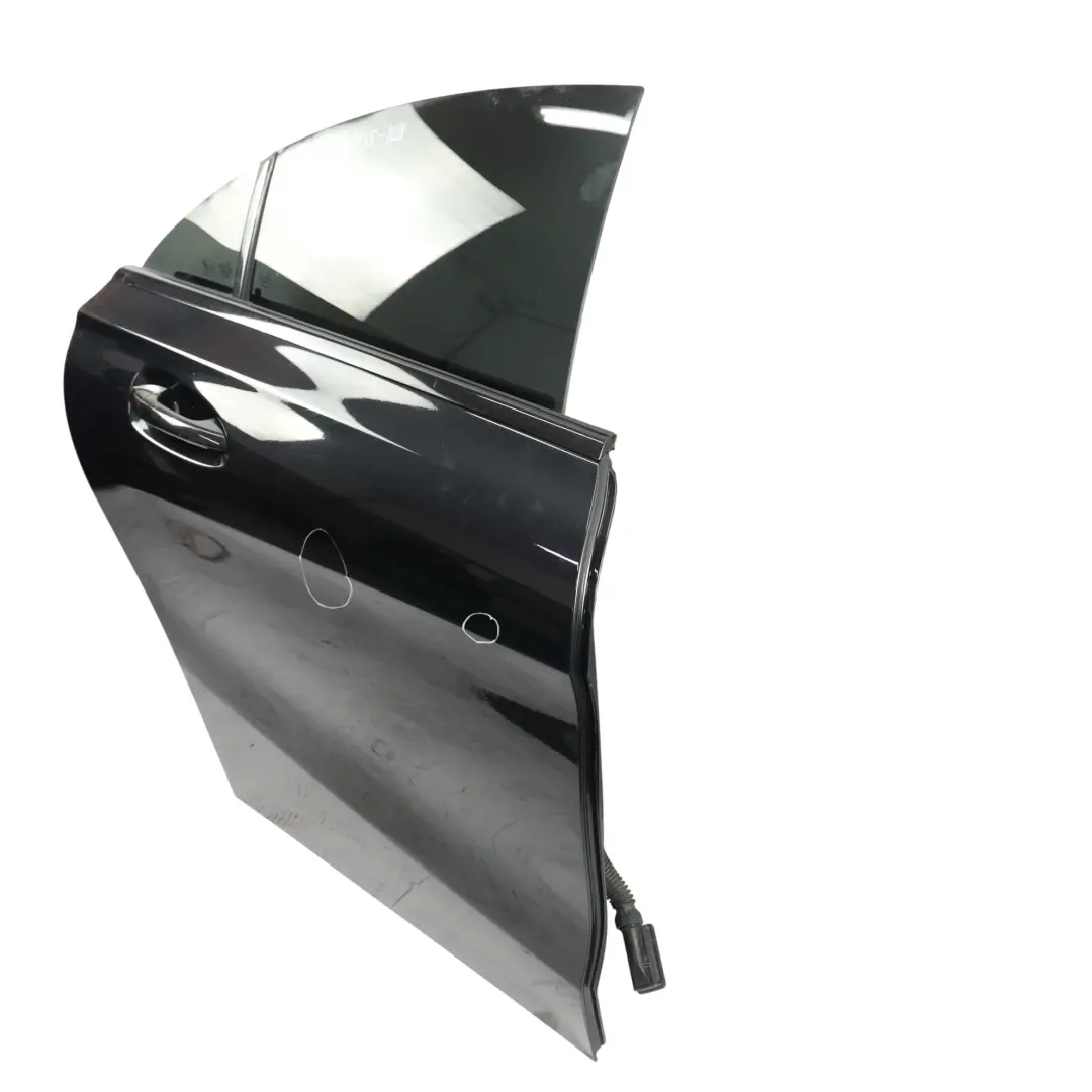 Mercedes CLA C117 Tür hinten rechts Kosmos Cosmic Schwarz Metallic - 191 - SKU A1177300205-KB - Teilenummer A1177300205