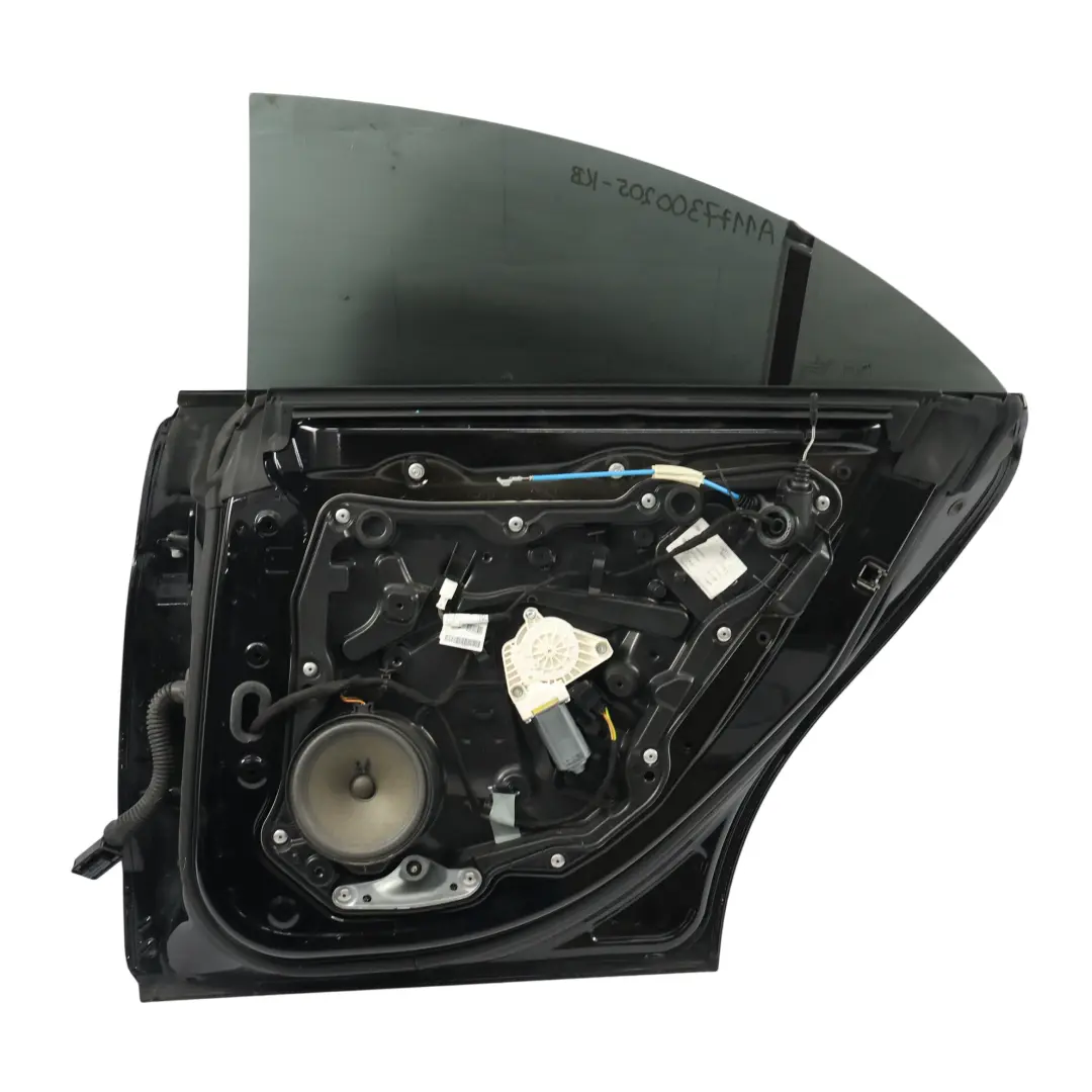 Mercedes CLA C117 Door Rear Right O/S Kosmos Cosmic Black Metallic - 191 - SKU A1177300205-KB - Part number A1177300205