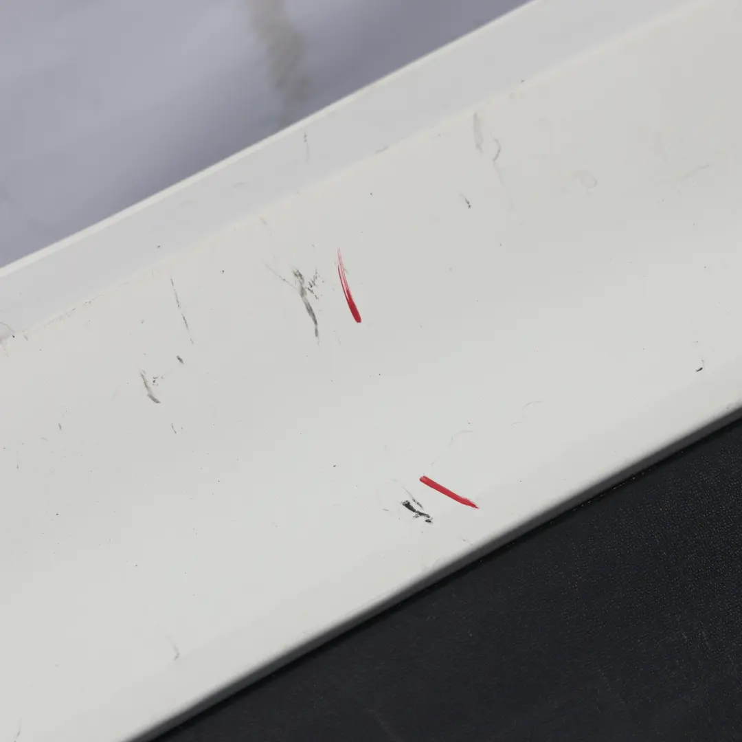 Mercedes C117 Rear Bumper Trim Panel Covering Calcite White - 650 - SKU A1178800440-CW - Part number A1178800440
