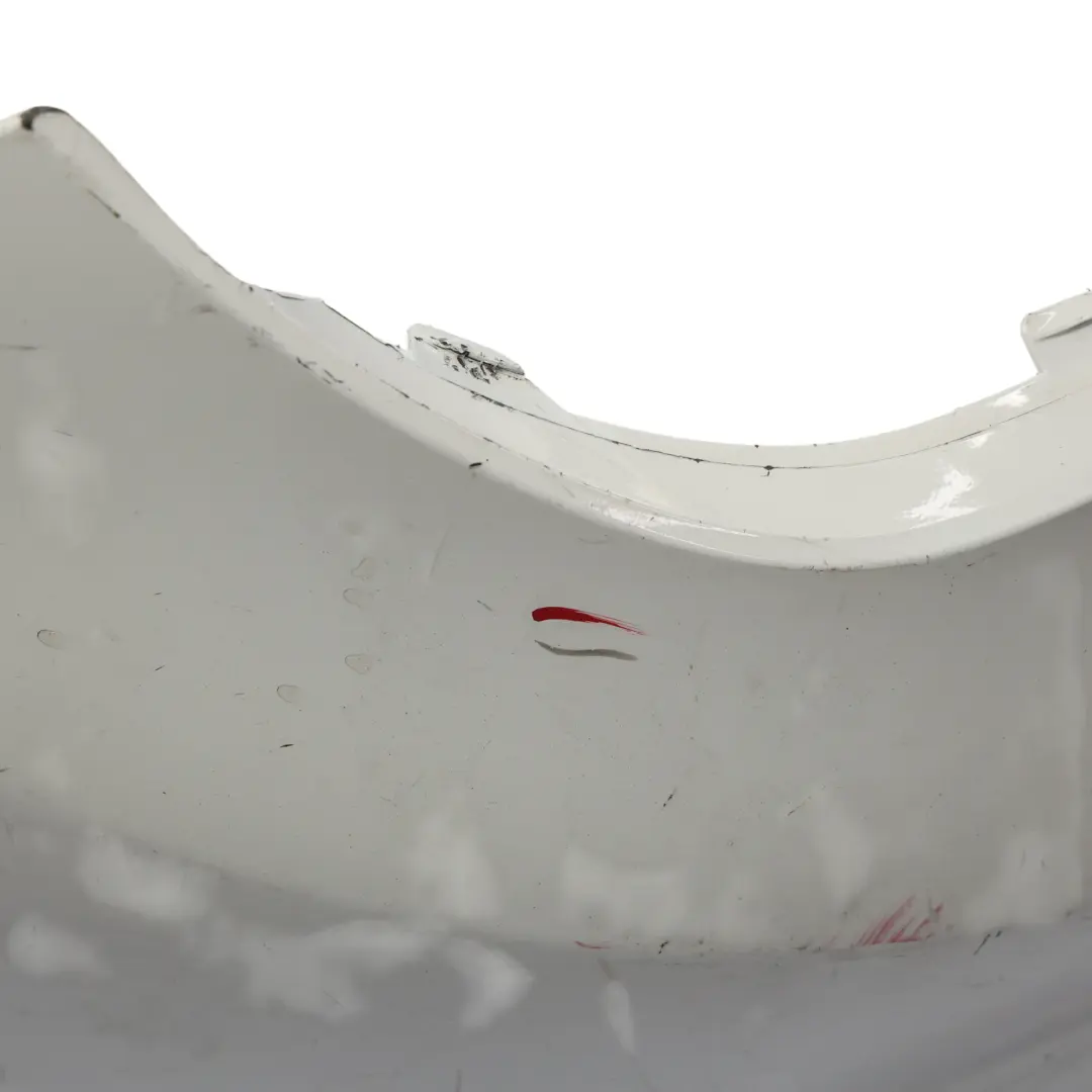 Bumper Trim Panel Covering Calcite White - 650 to Mercedes C117 Rear with Part number A1178800440 Mercedes C117 Rear Bumper Trim Panel Covering Calcite White - 650 - SKU A1178800440-CW - Part number A1178800440