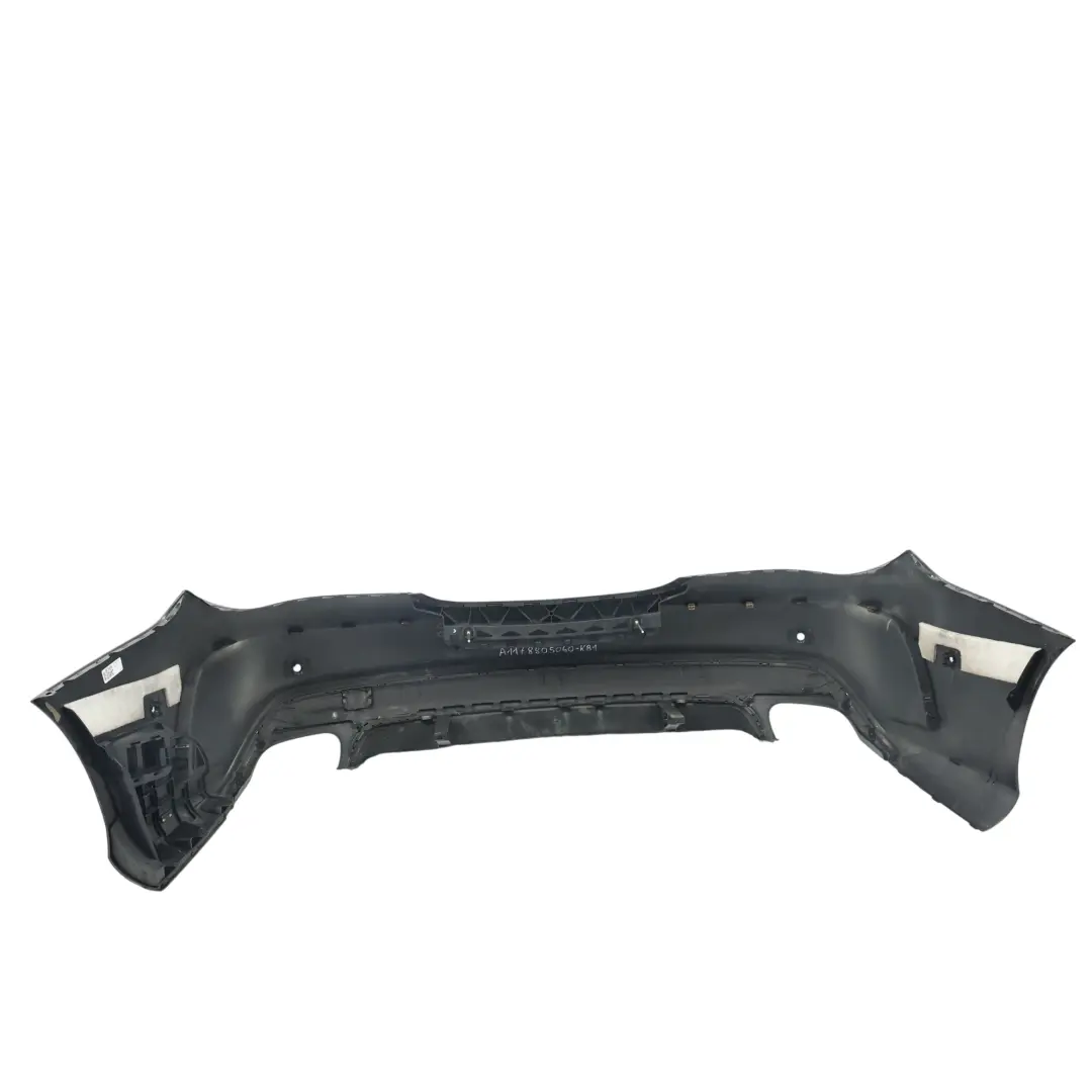 Bumper Trim Panel AMG Kosmos Black Metallic - 191 to Mercedes C117 Rear with Part number A1178805040 Mercedes C117 Rear Bumper Trim Panel AMG Kosmos Black Metallic - 191 - SKU A1178805040-KB1 - Part number A1178805040