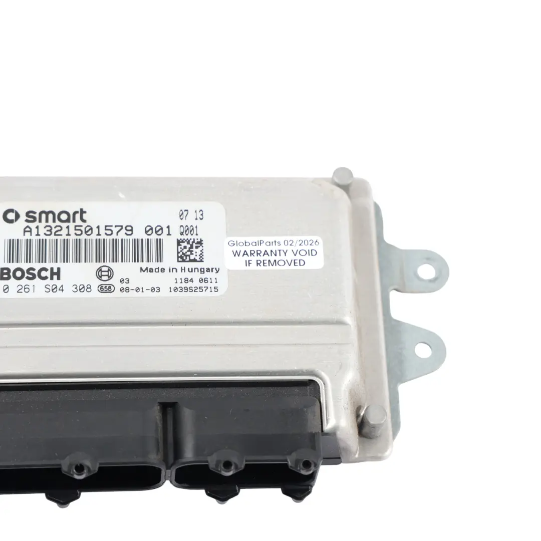 Smart Fortwo 451 M132 71HP Módulo Control Motor ECU Automático - SKU A1321501579 - Número de pieza A1321501579