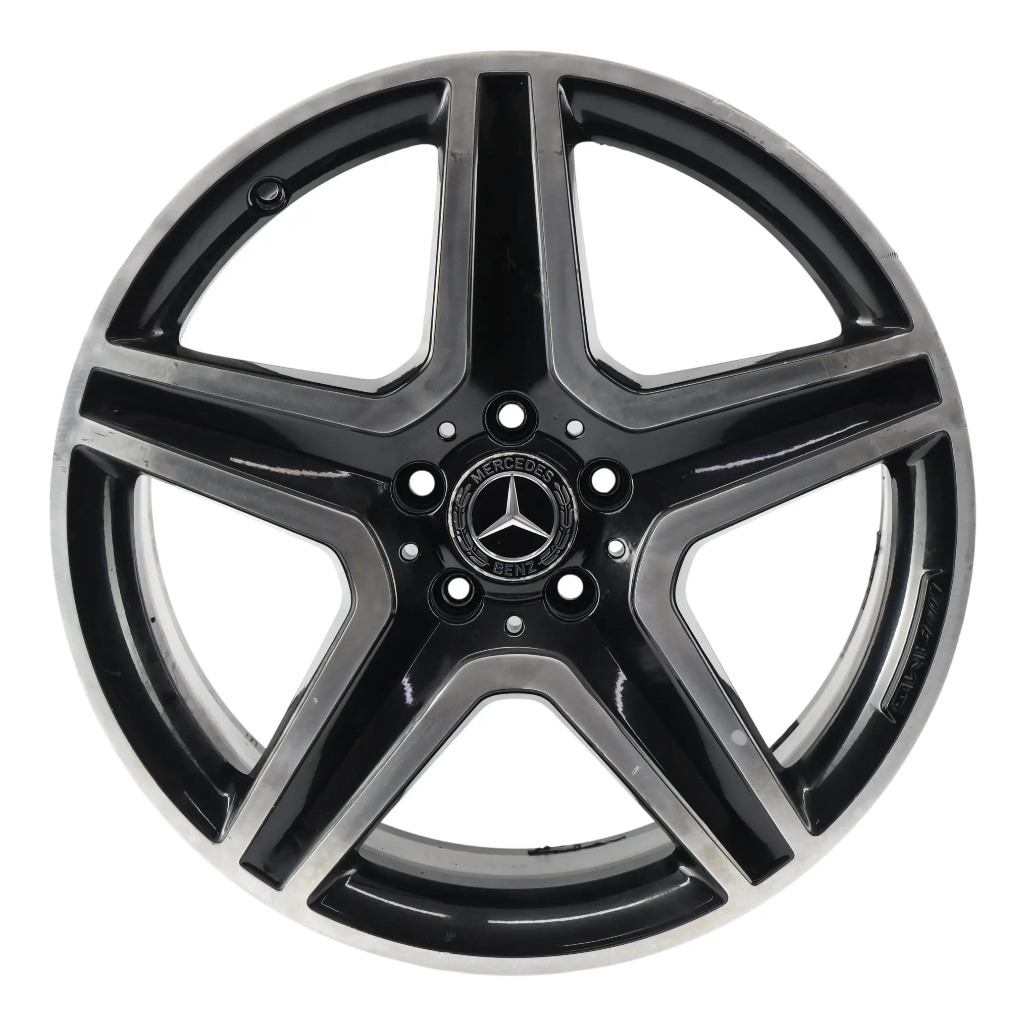 Mercedes X156 Alloy Wheel Rim Black/Silver 19" 8J ET43.5 5-Spoke A1564010600