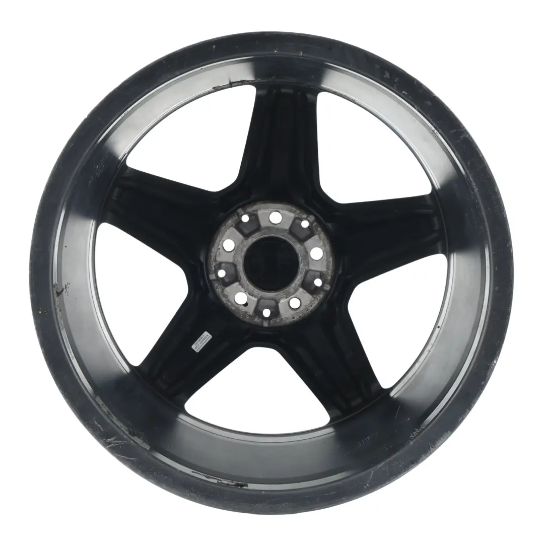 Alloy Wheel Rim Black/Silver 19" 8J ET43.5 5-Spoke to Mercedes X156 with Part number A1564010600 Mercedes X156 Alloy Wheel Rim Black/Silver 19" 8J ET43.5 5-Spoke - SKU A1564010600-10 - Part number A1564010600