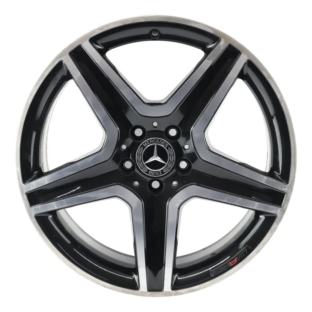 Mercedes X156 Felga Aluminiowa Srebrno-Czarna 19" 8J ET43.5 - SKU A1564010600-8 - Numer Części A1564010600