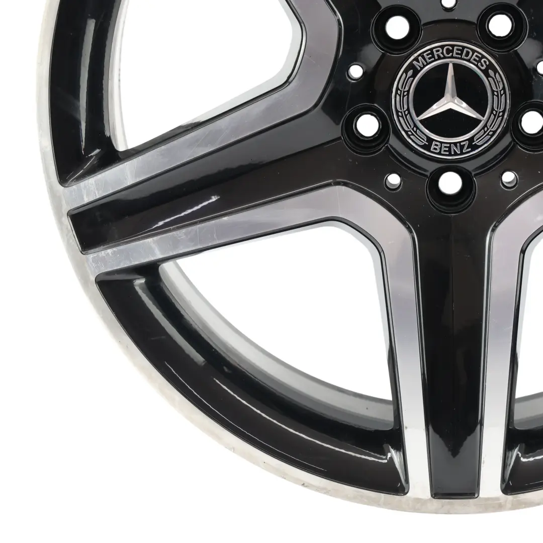 Mercedes X156 Alu Felge Silber/Schwarz 19" 8J ET:43.5 5-Speichen - SKU A1564010600-8 - Teilenummer A1564010600