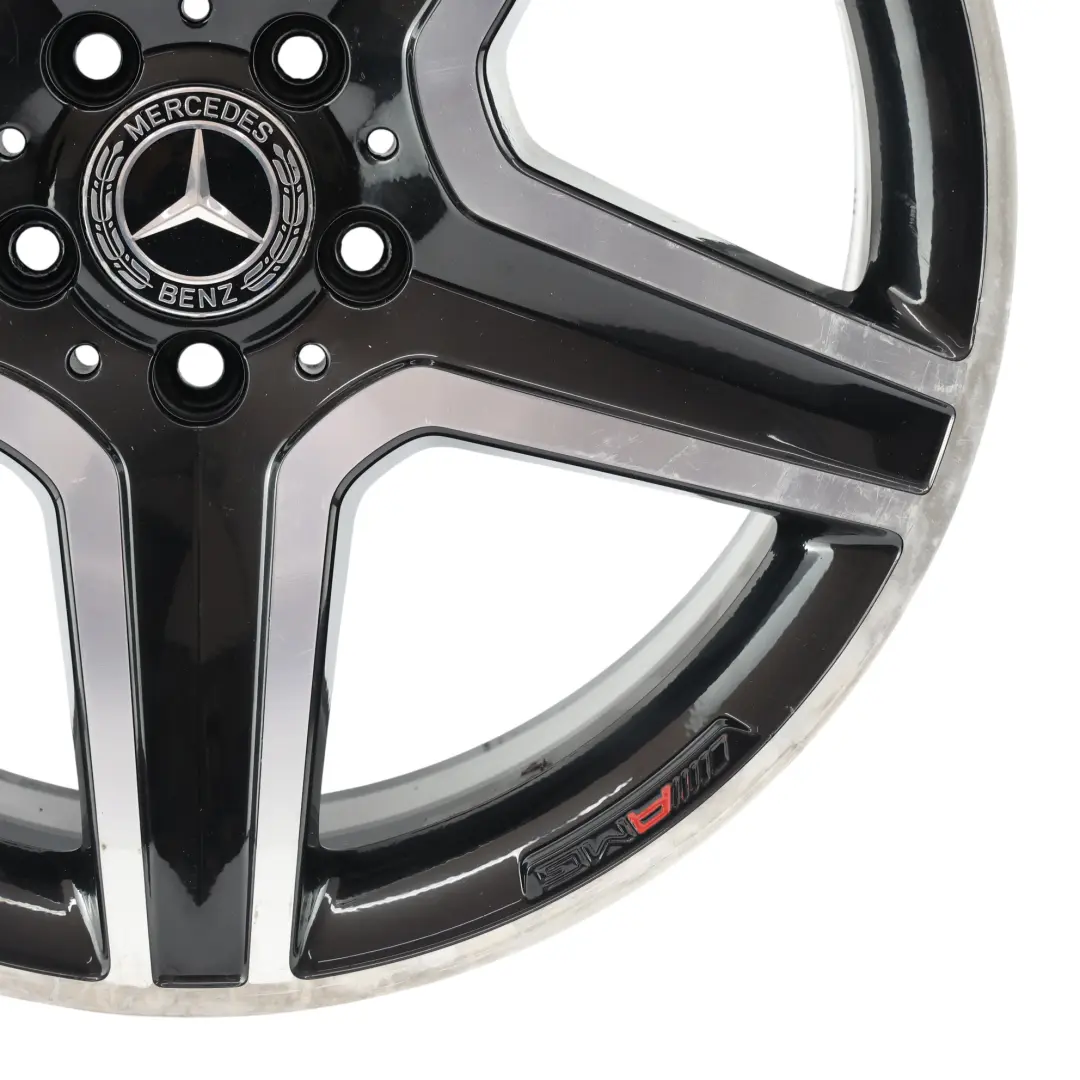 Mercedes X156 Llanta Aleación Plata/Negro 19" 8J ET:43.5 5 Radios - SKU A1564010600-8 - Número de pieza A1564010600