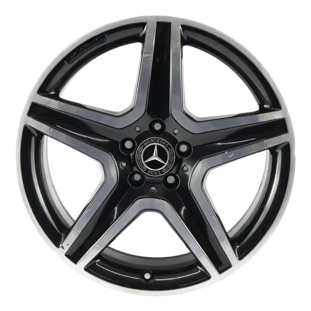 Mercedes X156 Llanta Aleación Negro/Plata 19" 8J ET:43.5 5 Radios - SKU A1564010600-9 - Número de pieza A1564010600