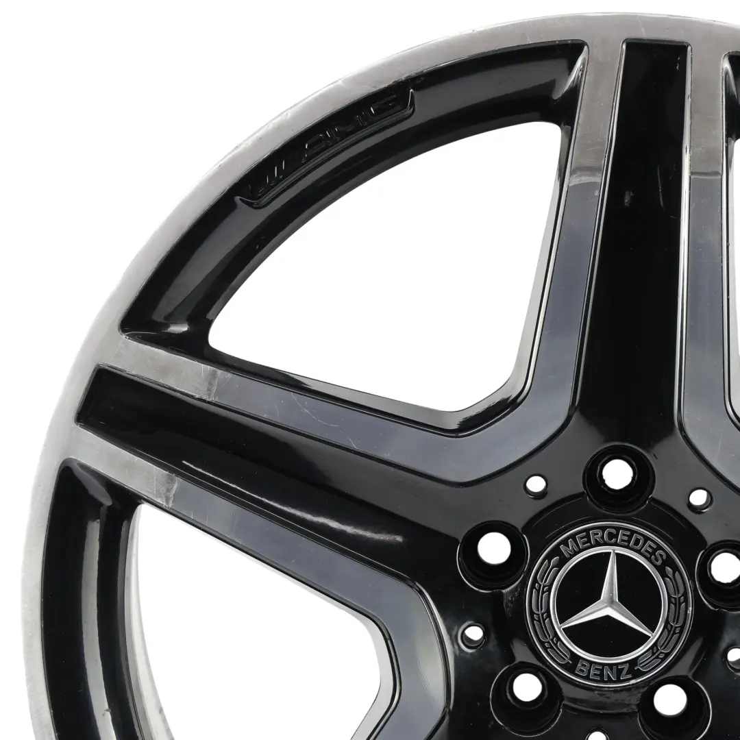 Mercedes X156 Alu Felge Schwarz Silber 19" 8J ET:43.5 5-Speichen - SKU A1564010600-9 - Teilenummer A1564010600