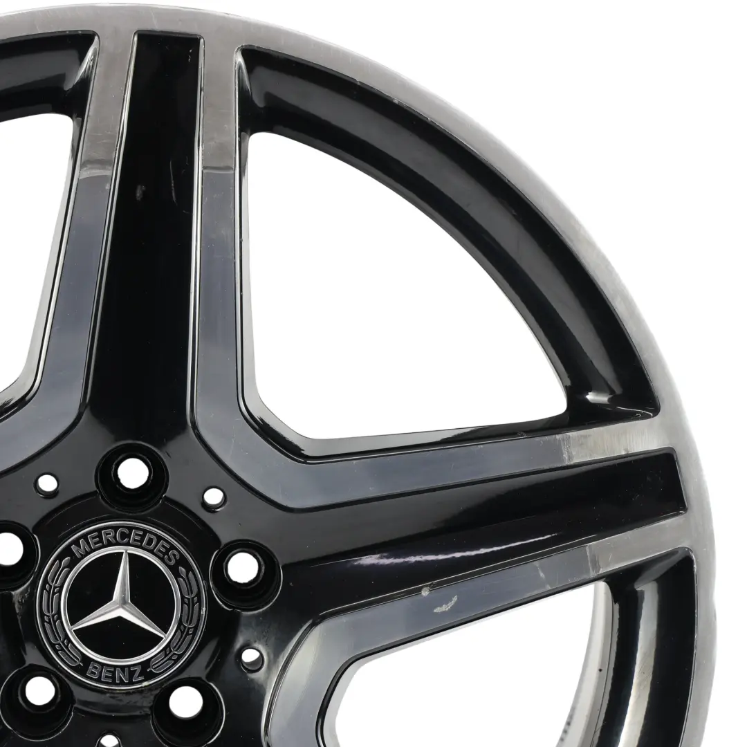 Mercedes X156 Jante Alliage Noir/Argent 19" 8J ET:43.5 5-Rayons - SKU A1564010600-9 - Numéro de pièce A1564010600