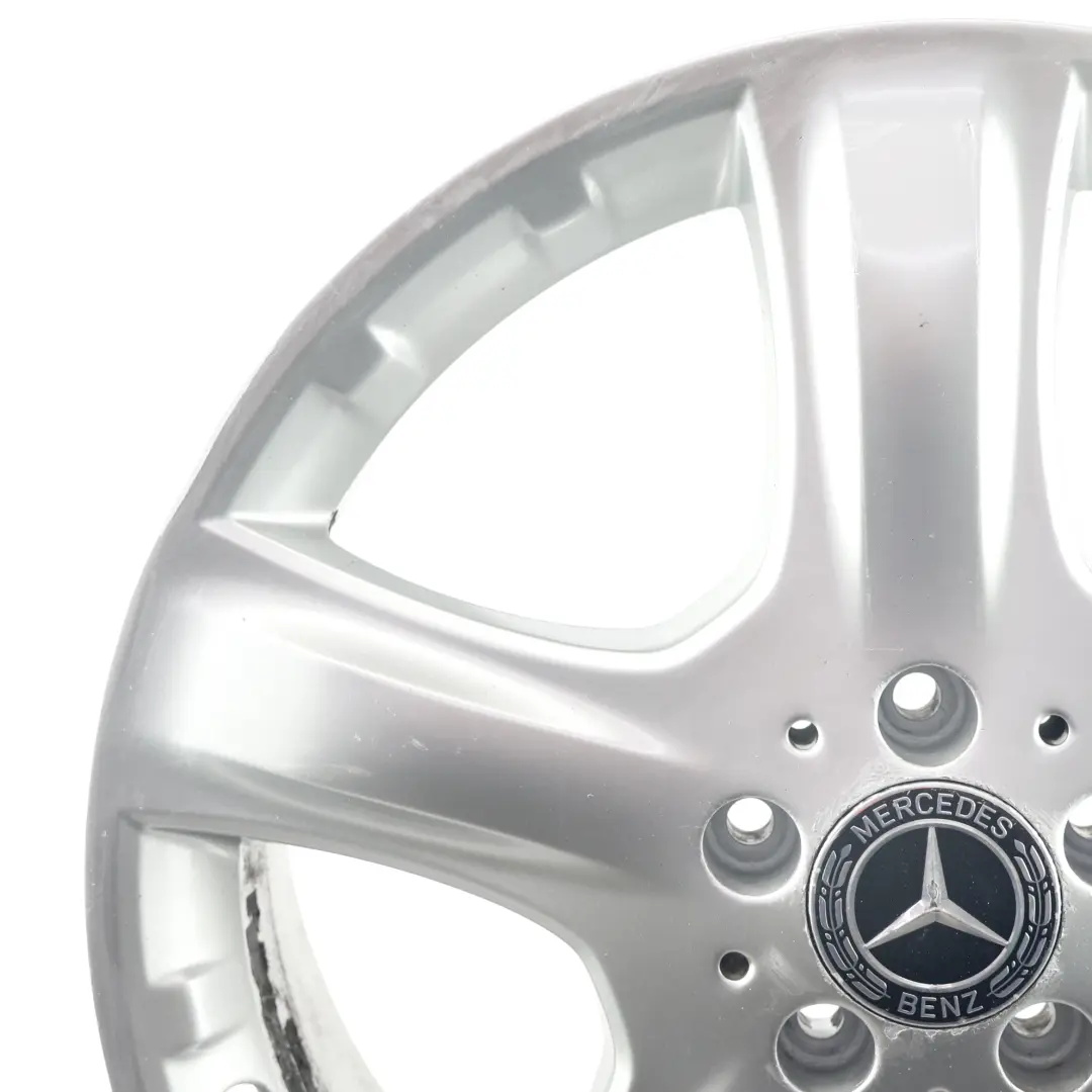 Mercedes W164 Cerchio Ruota In Lega 5 Razze 19" 8J ET:60 Argento - SKU A1644011202-2 - Numero di parte A1644011202
