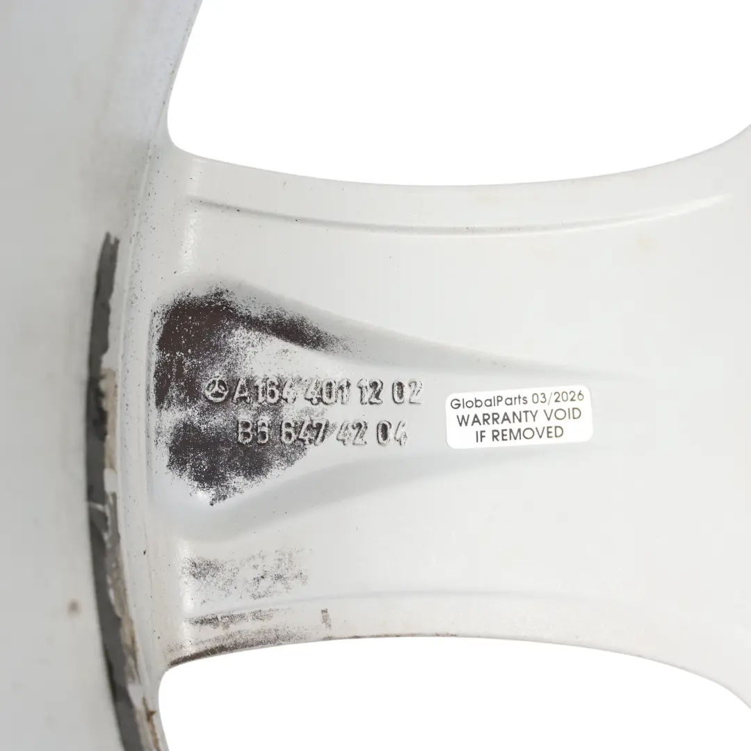 Wheel Rim Mercedes W164 Alloy Wheel Rim 5-Spoke 19" 8J ET:60 - SKU A1644011202-3 - Part number A1644011202