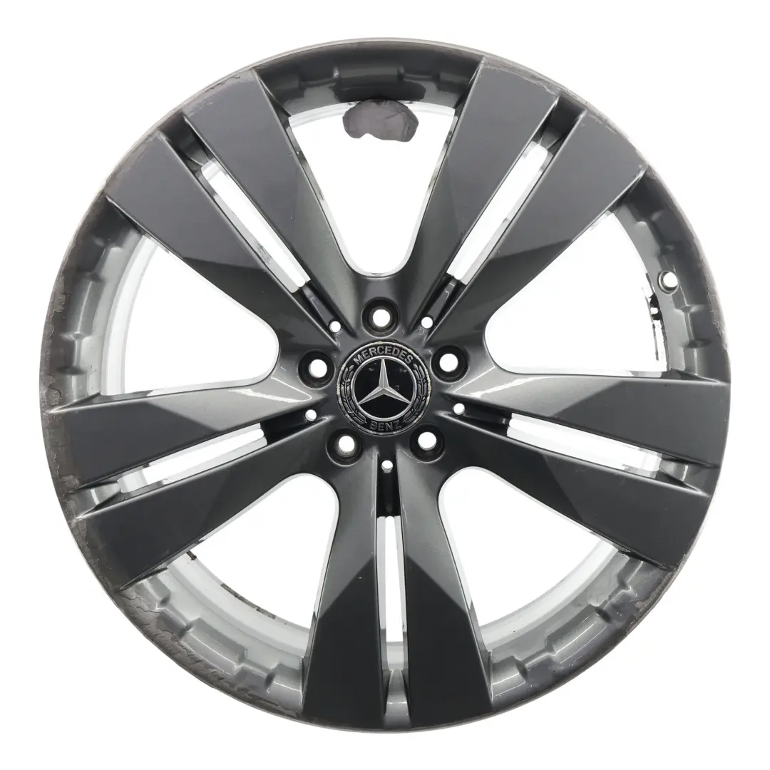 Rim Alloy 5-Double Spoke 20" 8.5J ET55 to Mercedes W164 Wheel with Part number A1644014902 Mercedes W164 Wheel Rim Alloy 5-Double Spoke 20" 8.5J ET55 - SKU A1644014902-8 - Part number A1644014902