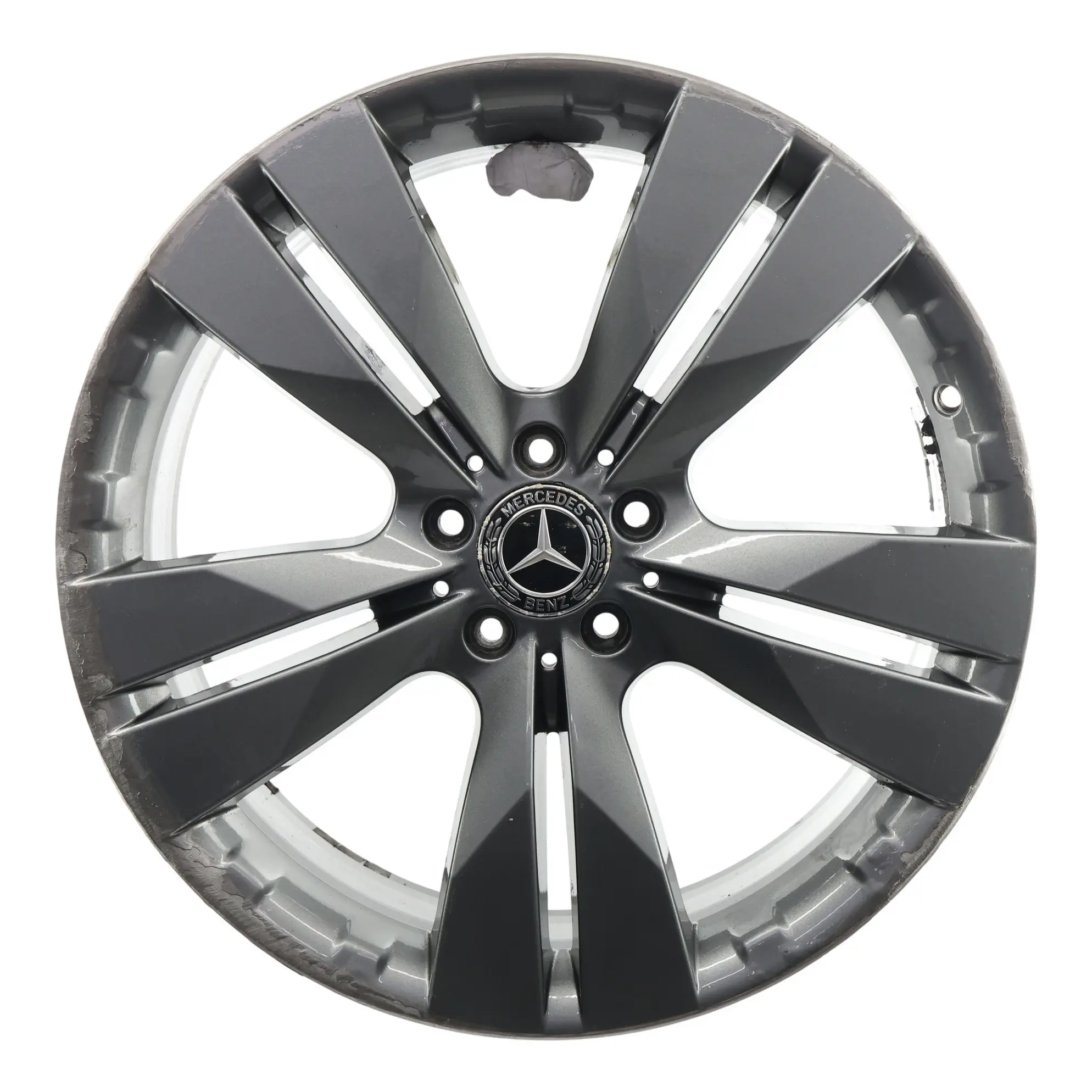 Mercedes W164 Wheel Rim Alloy 5-Double Spoke 20" 8.5J ET55 A1644014902