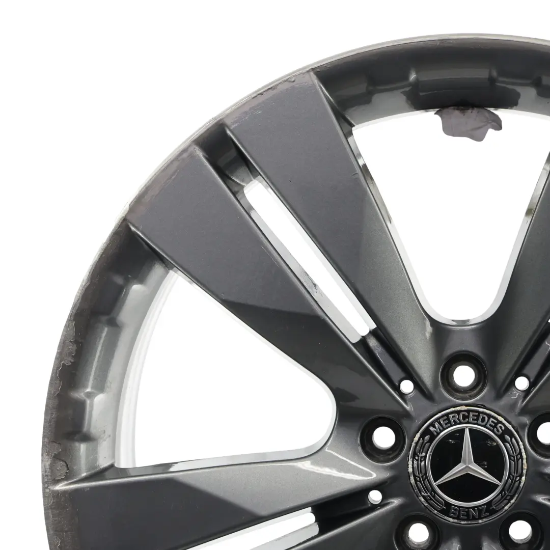 Mercedes W164 Wheel Rim Alloy 5-Double Spoke 20" 8.5J ET55 - SKU A1644014902-8 - Part number A1644014902