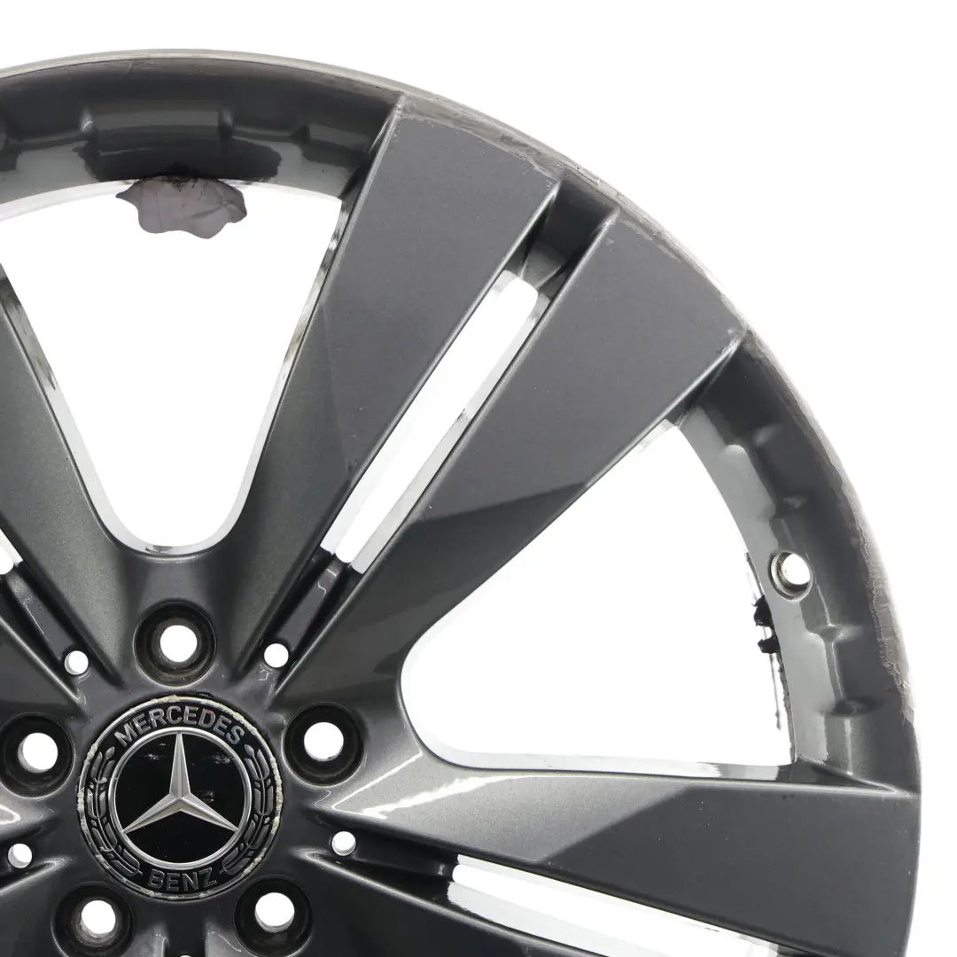 Rim Alloy 5-Double Spoke 20" 8.5J ET55 to Mercedes W164 Wheel with Part number A1644014902 Mercedes W164 Wheel Rim Alloy 5-Double Spoke 20" 8.5J ET55 - SKU A1644014902-8 - Part number A1644014902