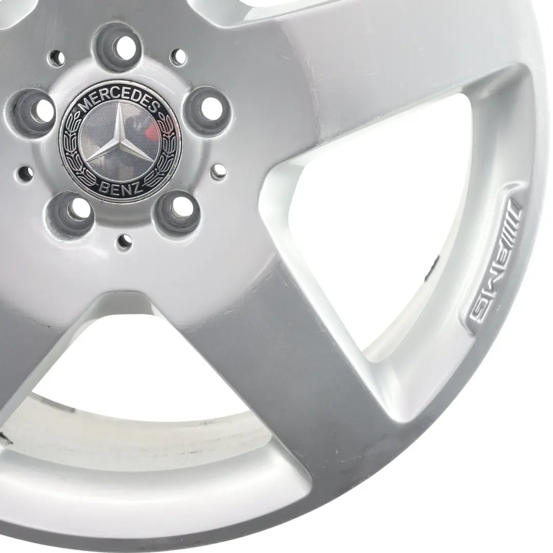 jante alliage argent 19" ET:59 8.5J pour Mercedes ML W166 AMG à propos du numéro de pièce A1664011902 Mercedes ML W166 AMG jante alliage argent 19" ET:59 8.5J - SKU A1664011902-2 - Numéro de pièce A1664011902