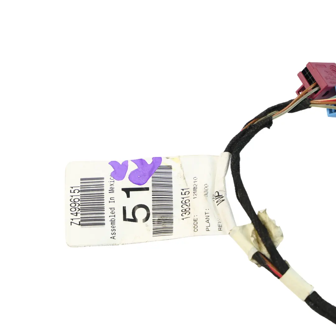 Faisceau Câblage Porte Arrière Gauche Droite pour Mercedes W166 à propos du numéro de pièce A1664401606 Mercedes W166 Faisceau Câblage Porte Arrière Gauche Droite - SKU A1664401606 - Numéro de pièce A1664401606