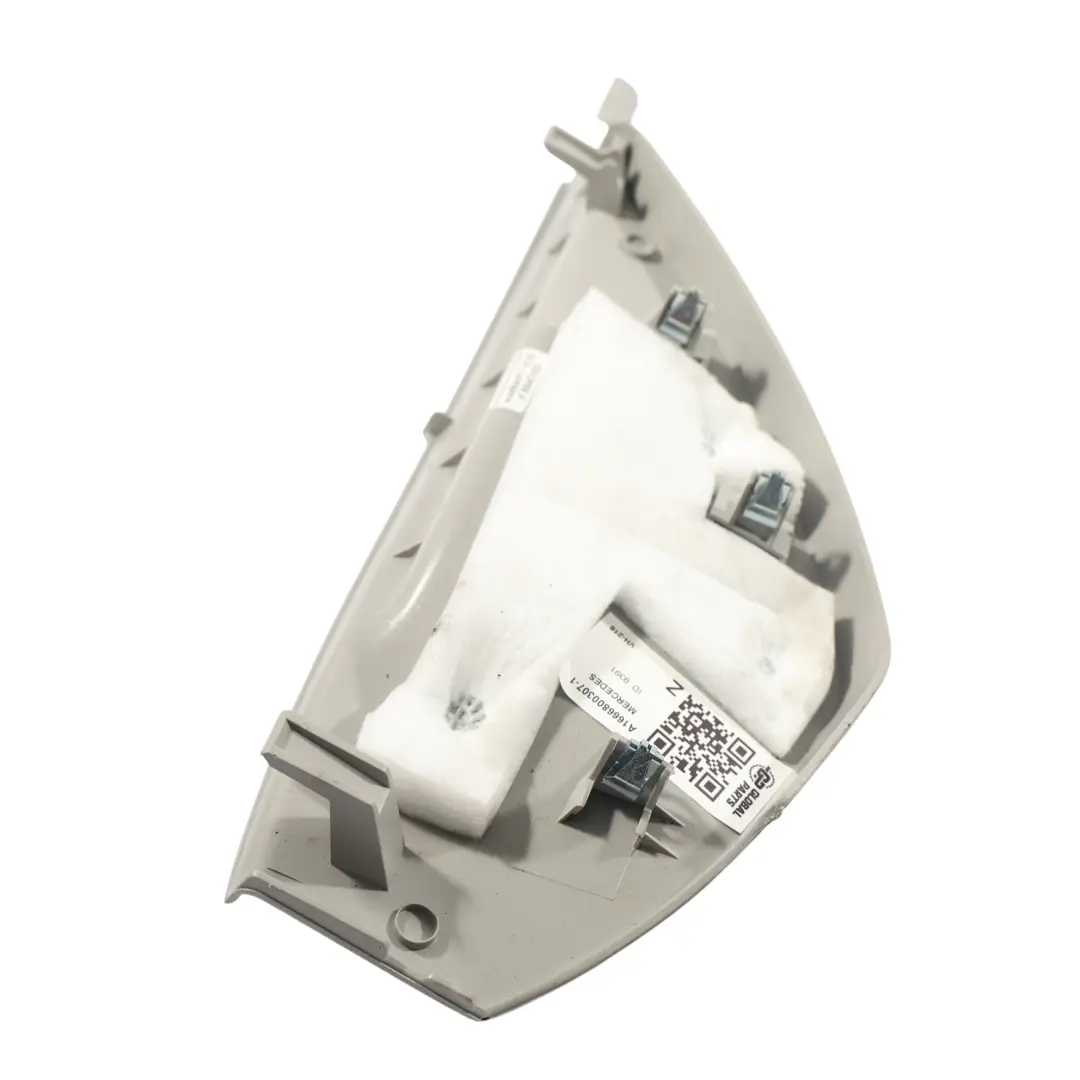 Mercedes W166 Armaturenbrett Endblende Verkleidung Alpaka Grau Links - SKU A1666800307-1 - Teilenummer A1666800307