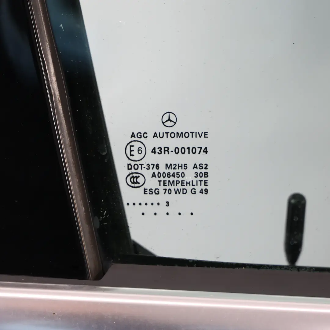 Mercedes ML W166 Porta Anteriore Destra Nero Obsidian Metallizzato - SKU A1667200205-OB - Numero di parte A1667200205