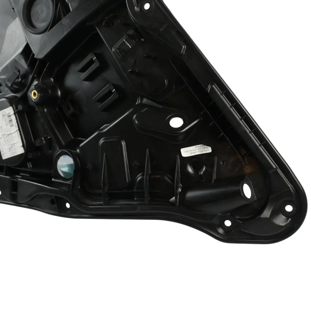 Regulador Elevalunas Puerta Trasero Derecho para Mercedes W166 con número de pieza A1667300279 Mercedes W166 Regulador Elevalunas Puerta Trasero Derecho - SKU A1667300279-1 - Número de pieza A1667300279