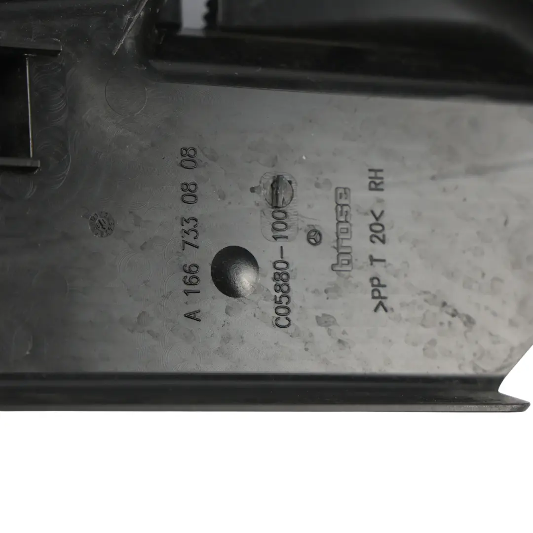 Mercedes W166 Türschloss Verkleidung Hinten Rechts - SKU A1667330808 - Teilenummer A1667330808