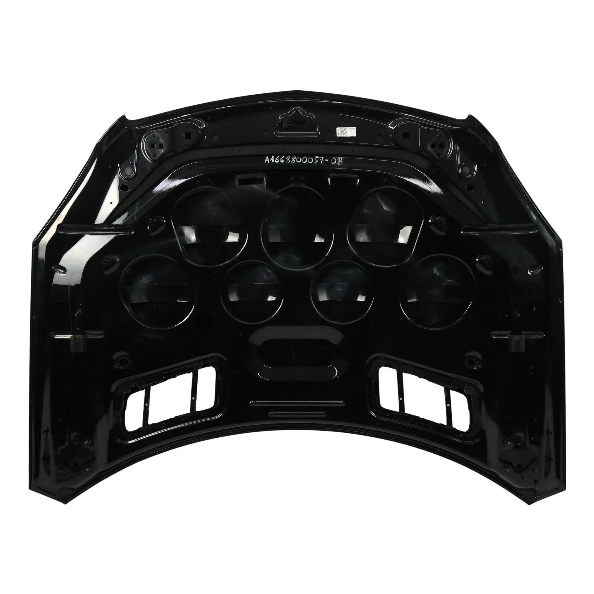 Mercedes ML W166 Front Hood Bonnet Panel Obsidian Black Metallic-197 A1668800057