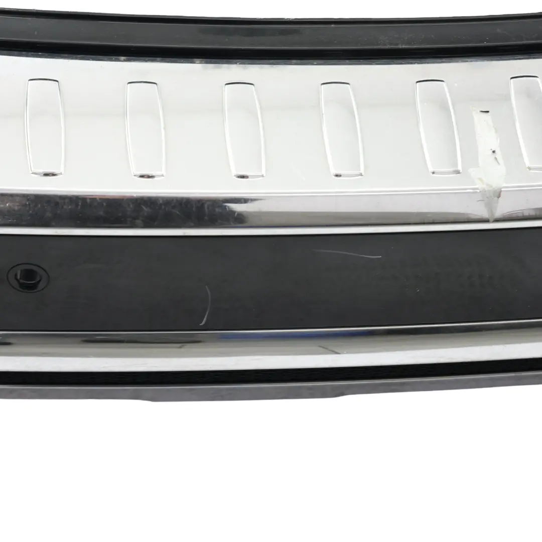 Bumper Rear Trim Panel Covering Obsidian Black Metallic - 197 to Mercedes W166 with Part number A1668850625 Mercedes W166 Bumper Rear Trim Panel Covering Obsidian Black Metallic - 197 - SKU A1668850625-OB - Part number A1668850625