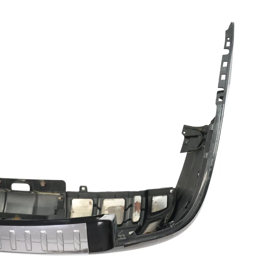Bumper Rear Trim Panel Covering Obsidian Black Metallic - 197 to Mercedes W166 with Part number A1668850625 Mercedes W166 Bumper Rear Trim Panel Covering Obsidian Black Metallic - 197 - SKU A1668850625-OB - Part number A1668850625