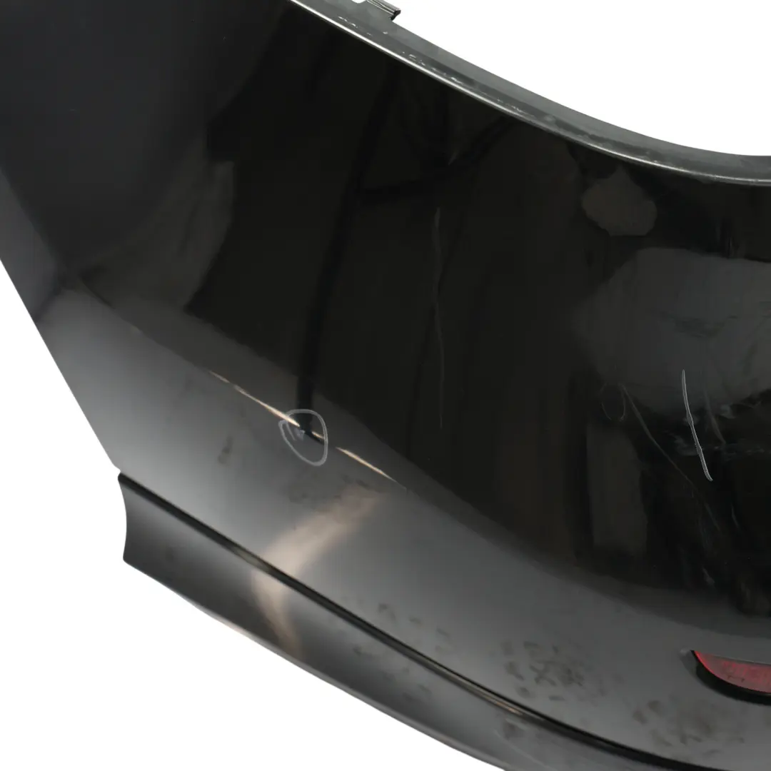 Mercedes W166 Bumper Rear Trim Panel Covering Obsidian Black Metallic - 197 - SKU A1668850625-OB - Part number A1668850625