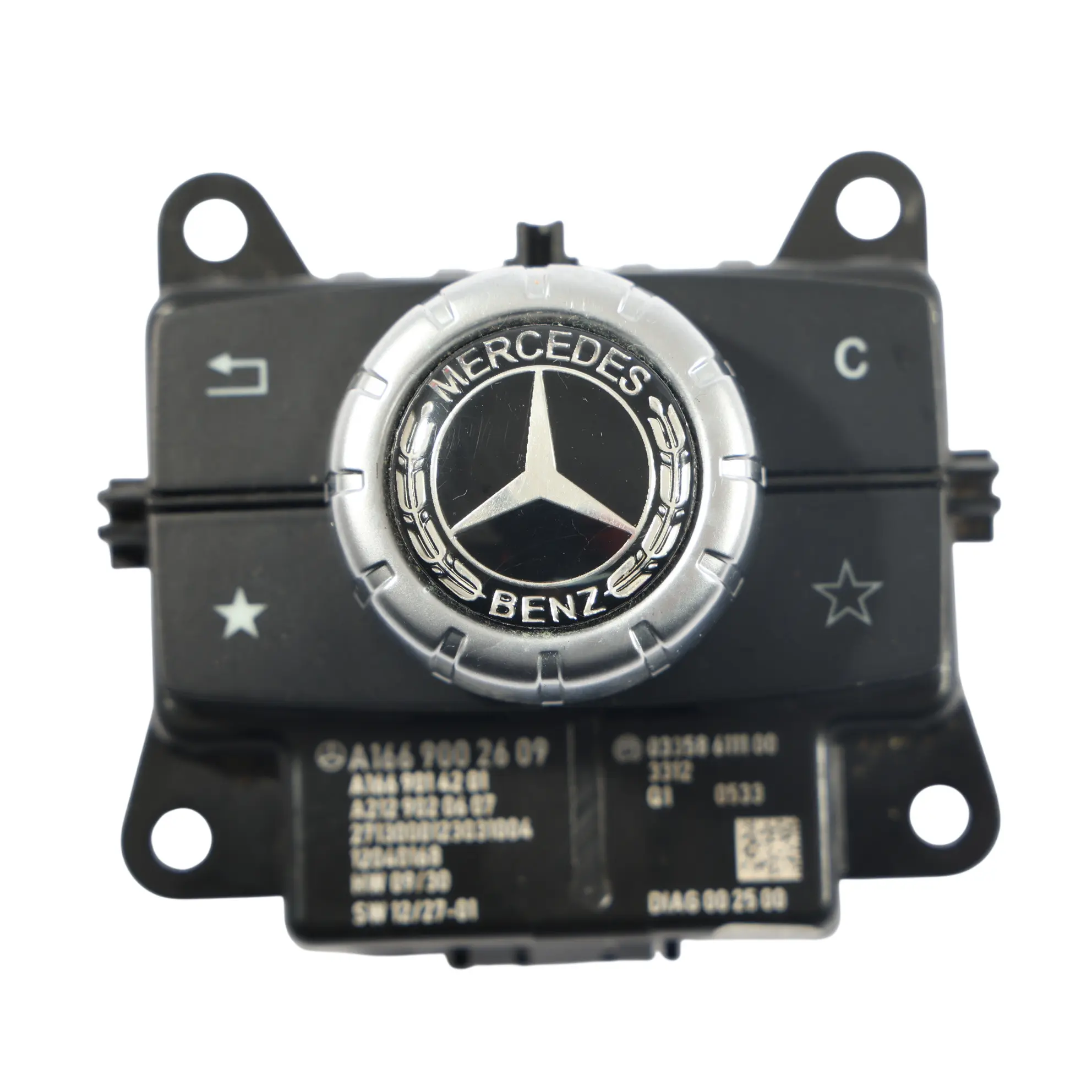 Mercedes W166 Konsole Schalter Panel Sat Navigation Drehknopf A1669002609