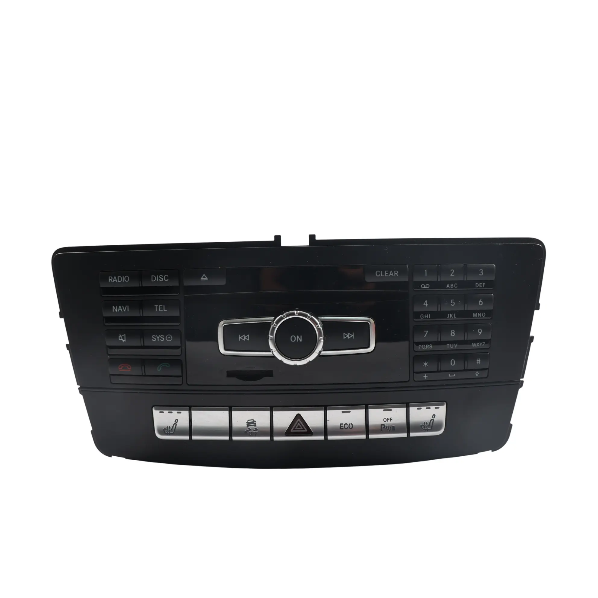 Mercedes W166 Radio Sat Nav Unité Centrale Panneau Commande A1669008011