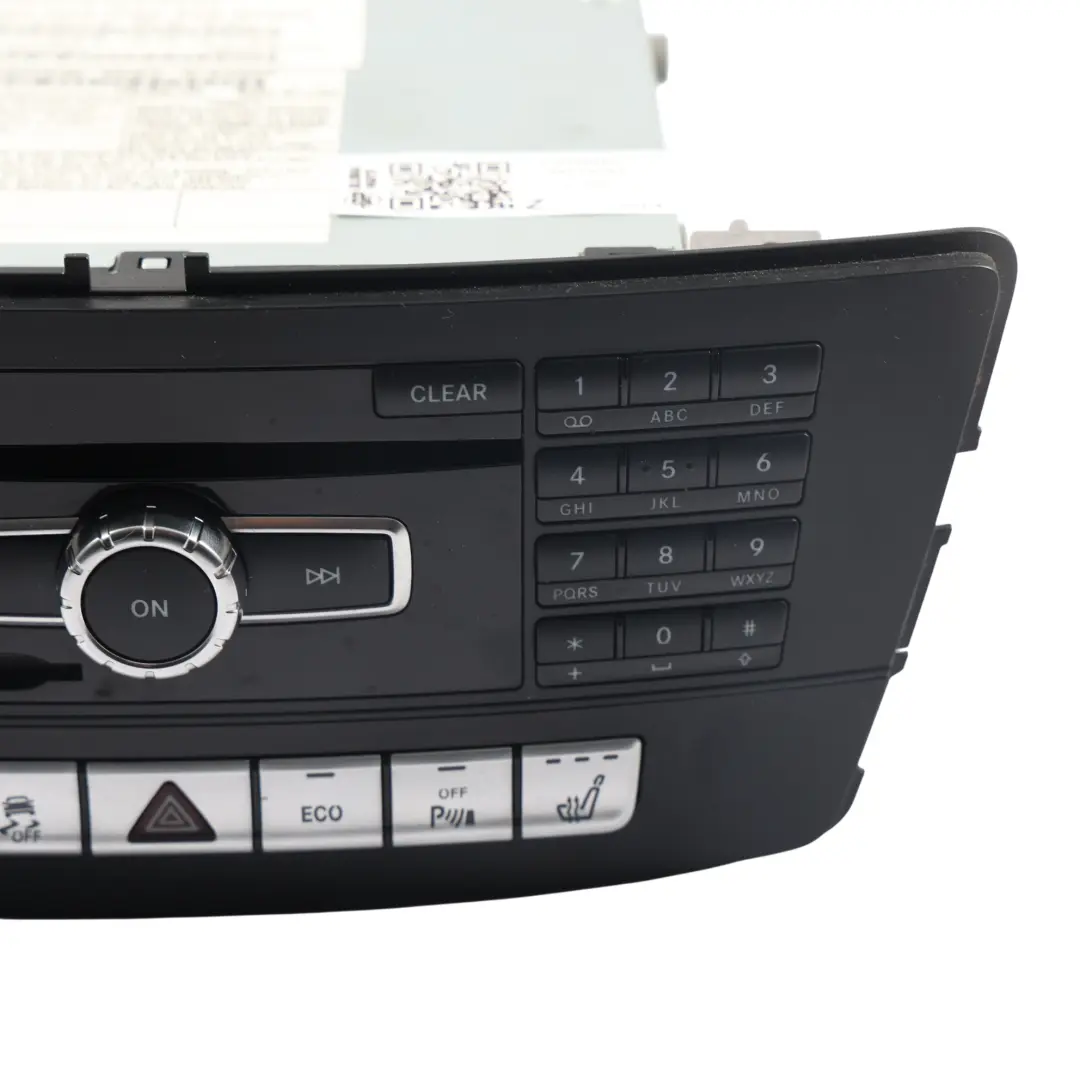 Radio Sat Nav Head Unit Control Panel Switches to Mercedes W166 with Part number A1669008011 Mercedes W166 Radio Sat Nav Head Unit Control Panel Switches - SKU A1669008011 - Part number A1669008011
