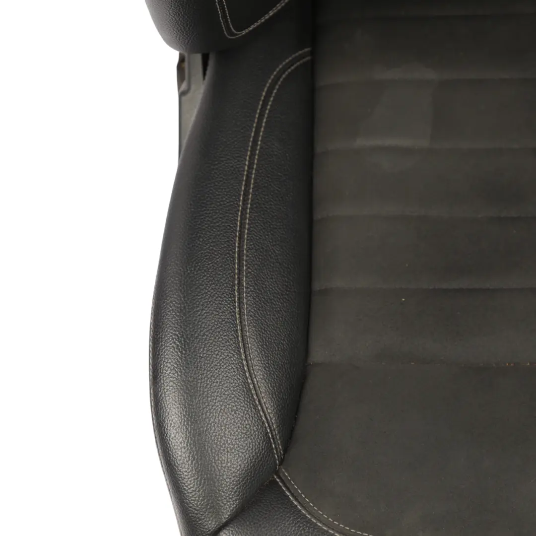 Mercedes ML W166 Front Seat Sport Left N/S Heated Fabric Imitation Leather Black - SKU A1669100947-1 - Part number A1669100947