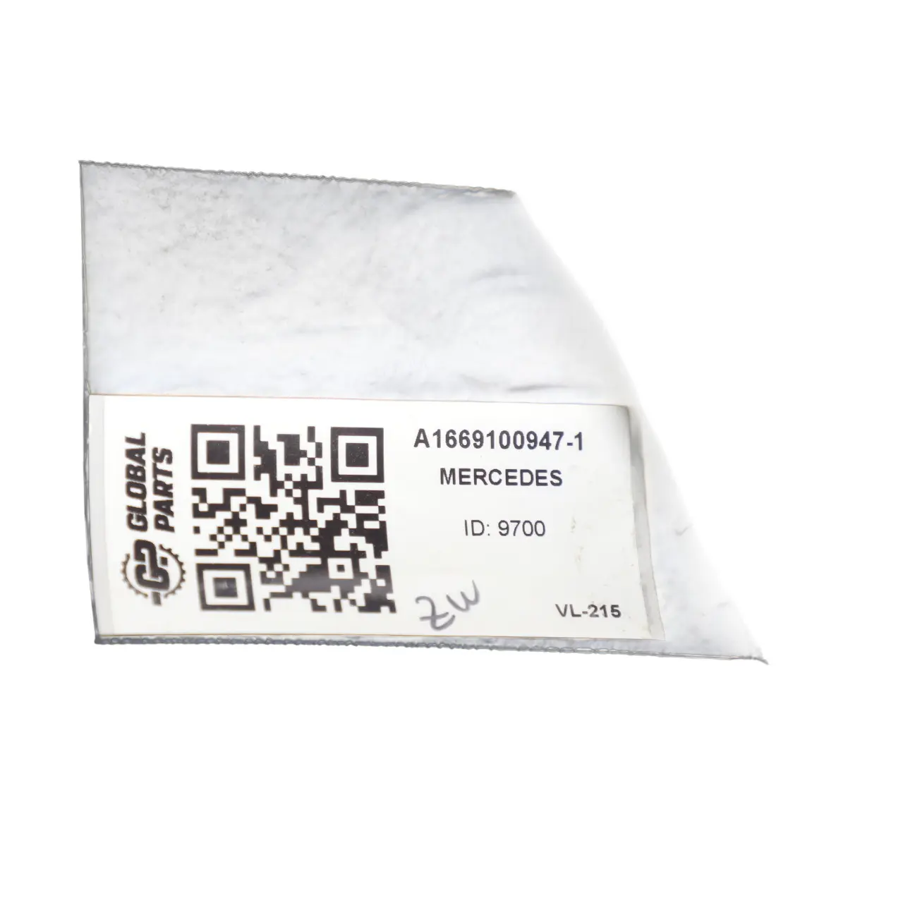 Mercedes ML W166 Front Seat Sport Left N/S Heated Fabric Imitation Leather Black