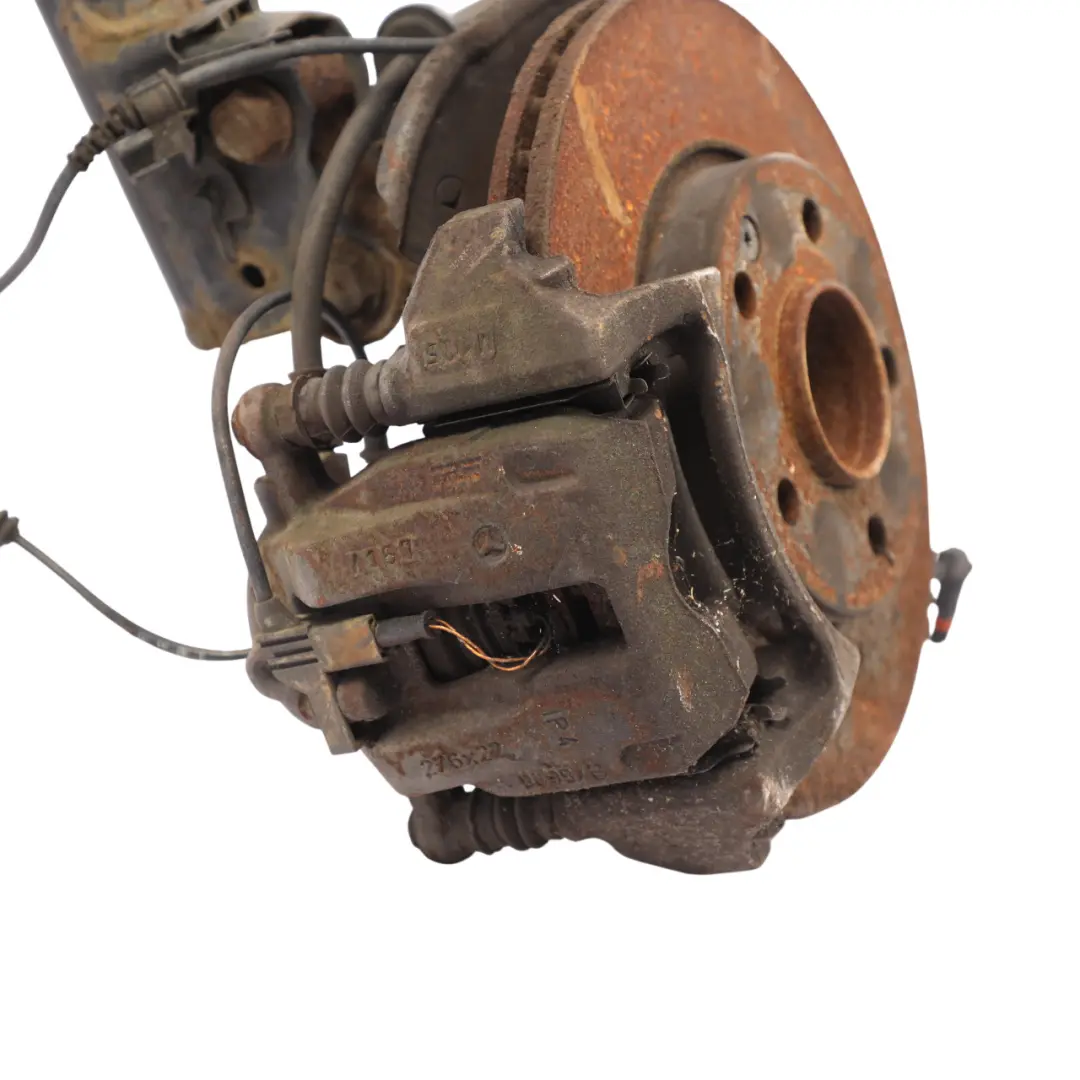 Mercedes W245 Pata Suspensión Buje Rueda Freno Delantero Derecho - SKU A1693201730 - Número de pieza A1693201730