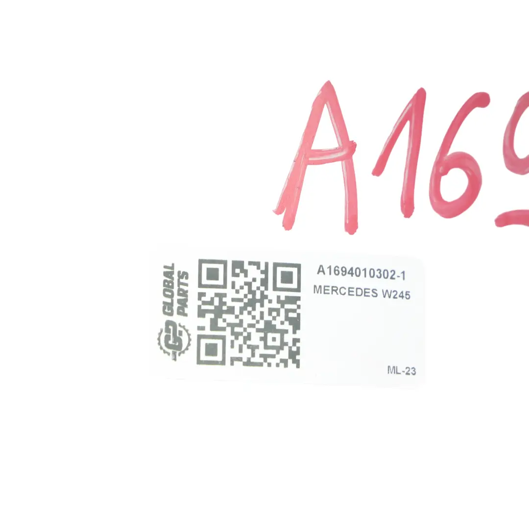  Mercedes-Benz Classe B W245 Argento Cerchi AlluMini o 16" 6J ET: 46 - SKU A1694010302-1 - Numero di parte A1694010302